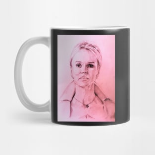 Pippa Pentangle in Pink Mug